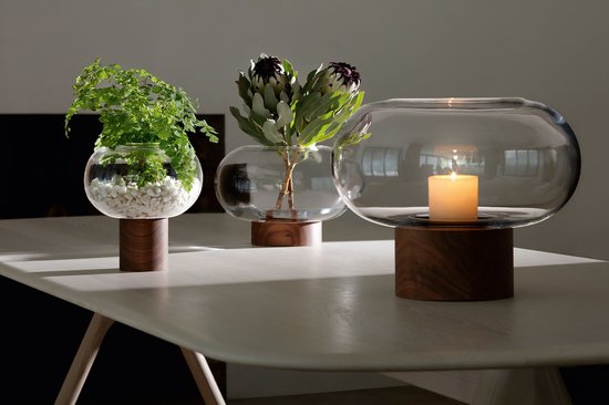 Vase oblat LSA 35 cm