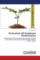 Evaluation Of Employee Performance