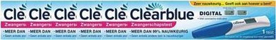 Clearblue Digital Zwangerschapstest - 6 Stuks Voordeelverpakking - Clearblue