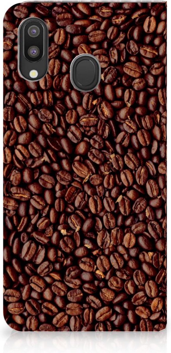 Samsung Galaxy M20 Flip Style Cover Koffiebonen