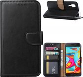 Xssive Hoesje voor Samsung Galaxy A2 Core A260 - Book Case - Zwart