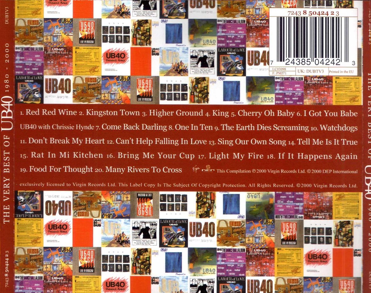UB40 The Best Of UB40 (CD), UB40 CD (album) Muziek bol
