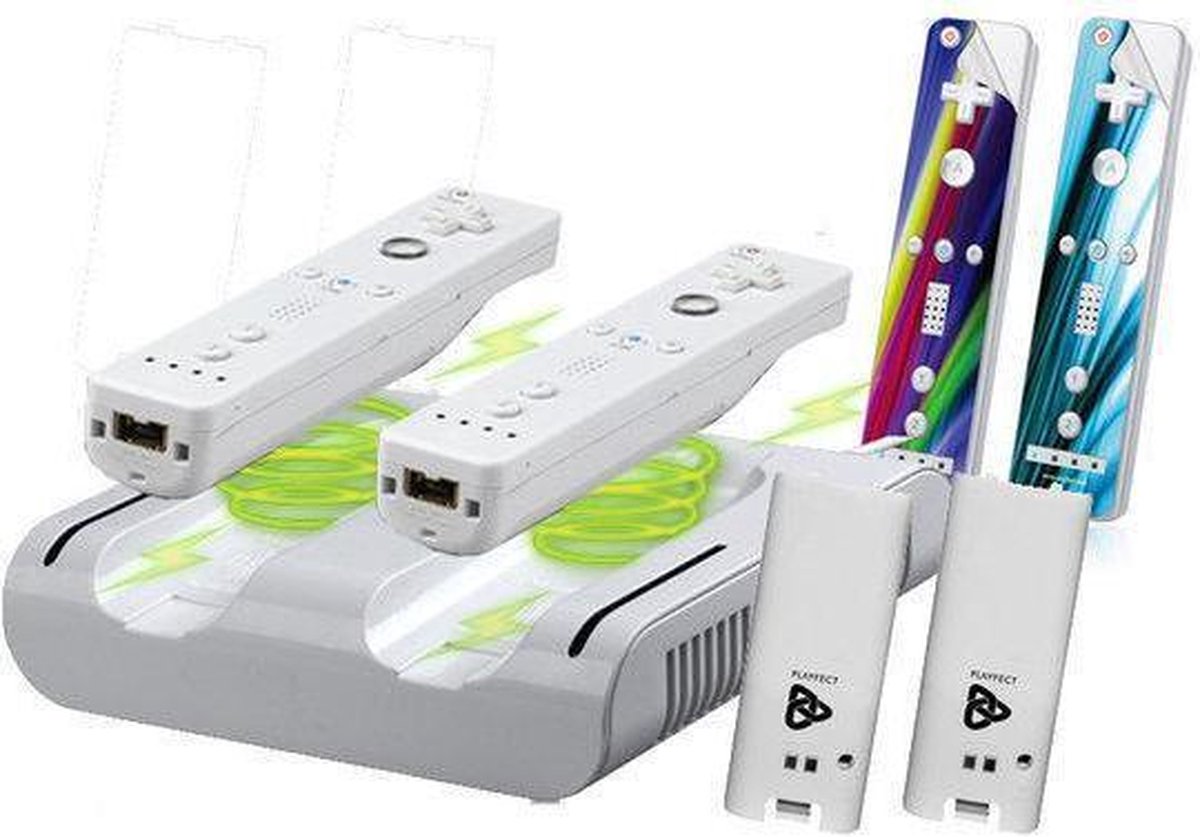 Playfect Inductielader 7-in-1 Wit Wii | bol.com