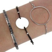 Set van armbandjes rond