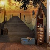 Komar Behang Treasure Island fotobehang