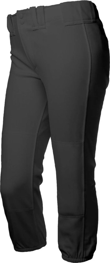 RIP-IT Girls' 4-Way Stretch Softball Pants Pro M Black