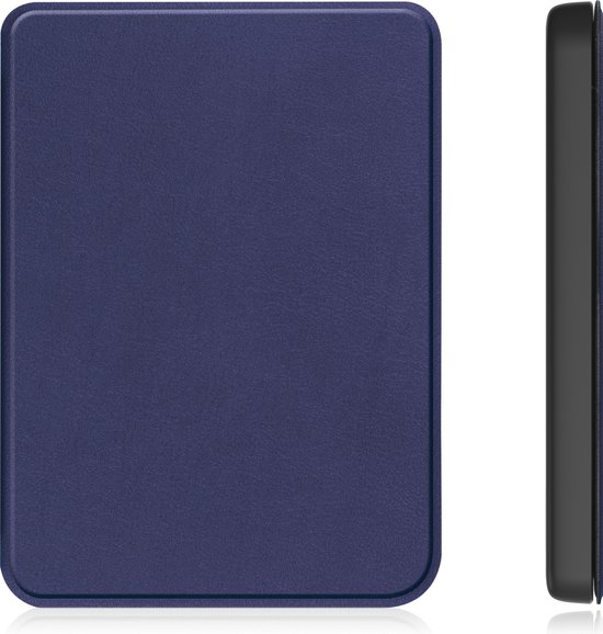 Hoesje Geschikt voor Kobo Clara 2E Hoes Bescherm Hoesje Case Sleep Cover Met Screenprotector - Hoes Geschikt voor Kobo Clara 2E Hoesje - Donkerblauw van Hoesje  — afbeelding 5