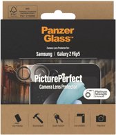 PanzerGlass PicturePerfect Glas Protecteur d'objectif d'appareil Photo adapté pour Samsung Galaxy Z Flip 5 - Zwart