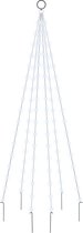 vidaXL-Vlaggenmast-kerstboom-108-LED's-koudwit-180-cm