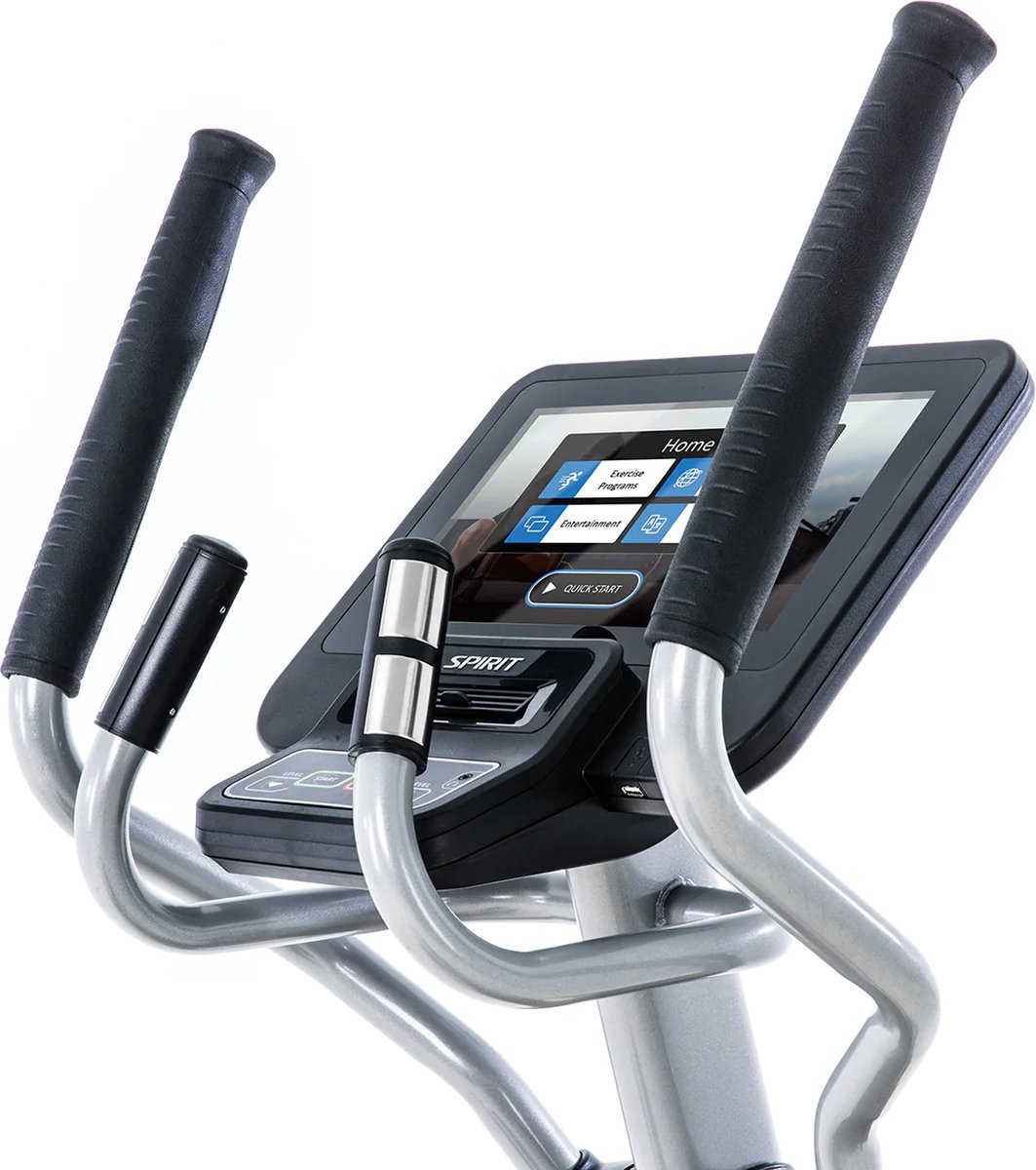 Afbeelding 2 van Spirit Fitness CE800ENT Crosstrainer met entertainment console - Professionele/Commerciële crosstrainer voor sportclubs, sportscholen, verenigingen en praktijken