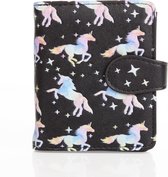 Shagwear Pasjeshouder - Portemonnee Dames - Portefeuille Dames - Kunstleer - Unicorn Pattern (009467sm)