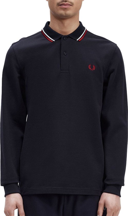 Fred Perry LS Twin Tipped Poloshirt Mannen - Maat XL