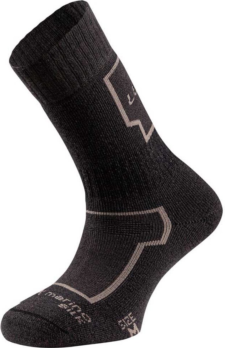 Lurbel Manaslu Five Half Lange Sokken Zwart EU 42-44