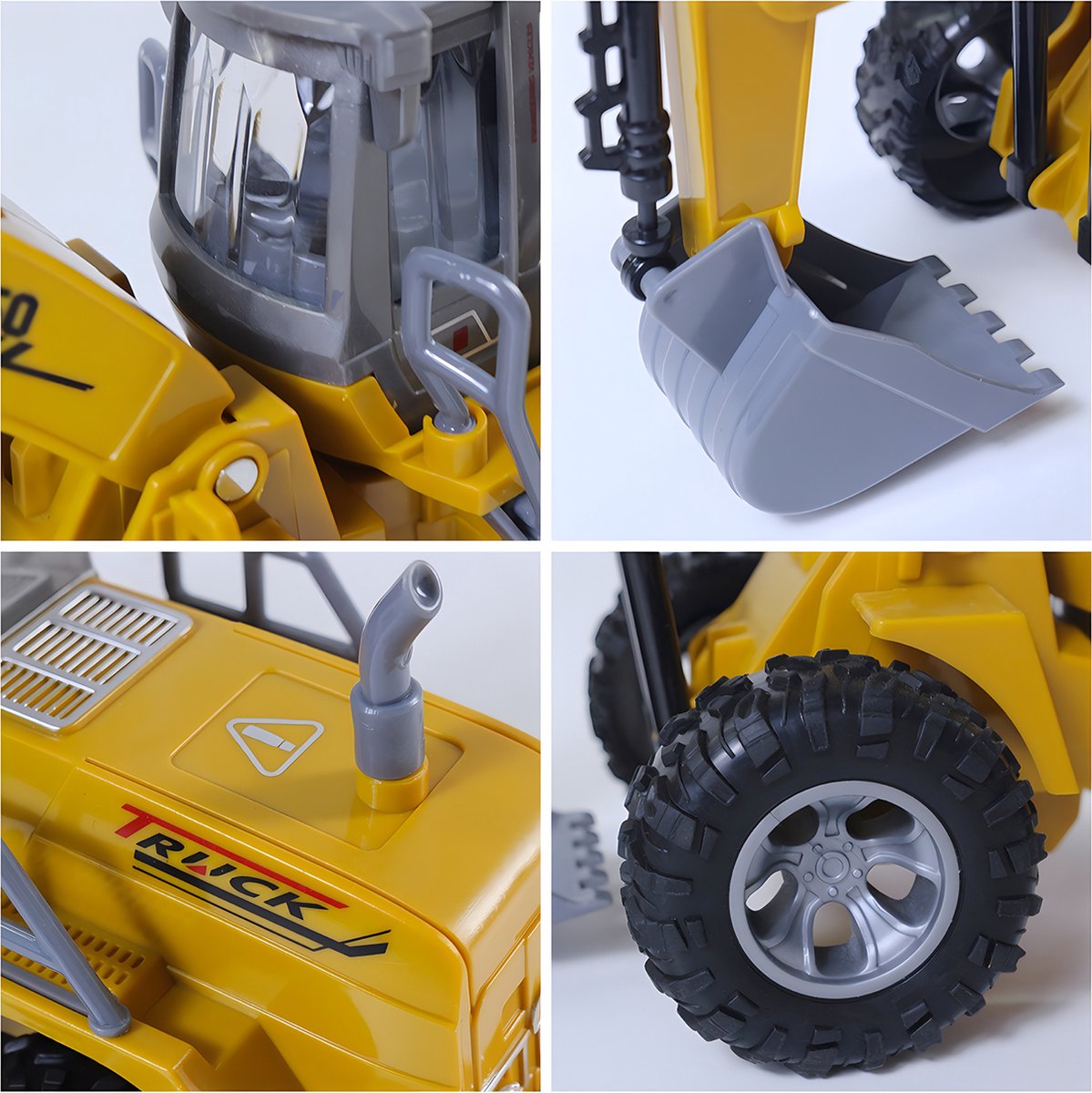 JMKA graafmachine speelgoed- graafmachine- tractor speelgoed- tractor- bulldozer speelgoed — afbeelding 5