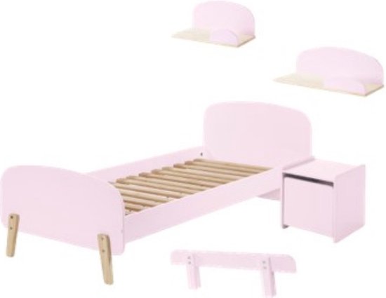 Kinderkamercombinatie 5 Kiddy-roze