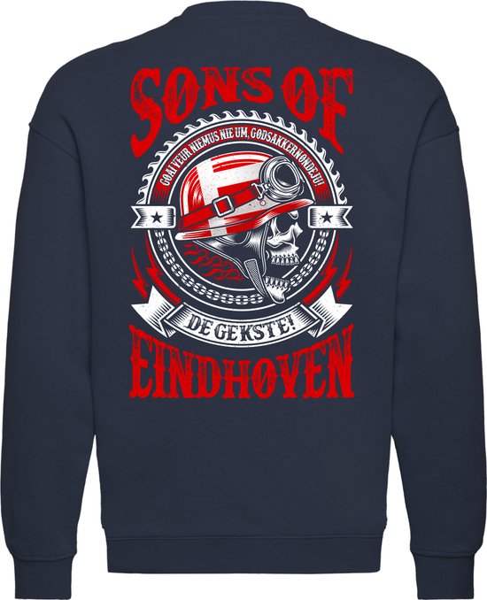 Sweater Sons Of Eindhoven | Kerstcadeau | Cadeau voor man | Vaderdag | Navy | maat M