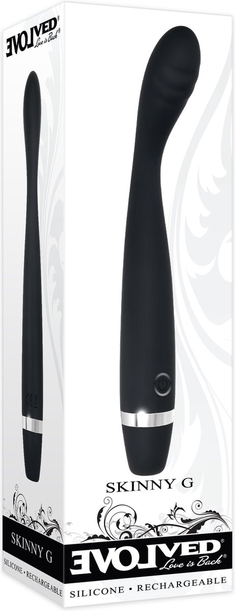 Goedkoopste Evolved - Skinny G-spot Vibrator - Zwart