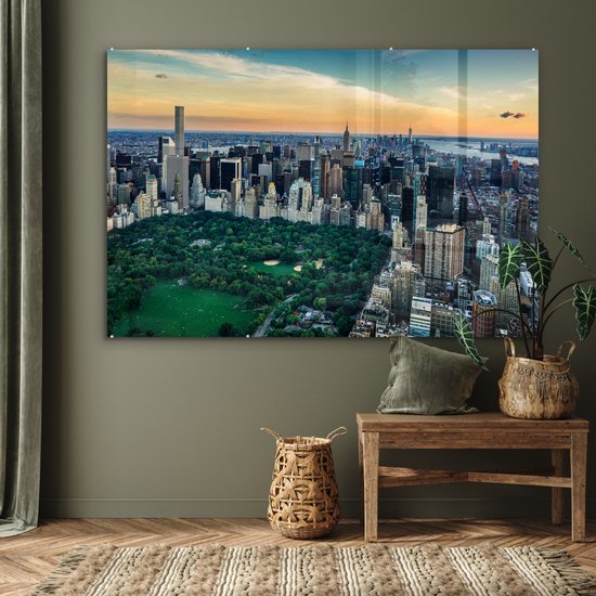 Peintures sur verre - New York - Central Park - Amérique - 180x120 cm - Peintures Plexiglas