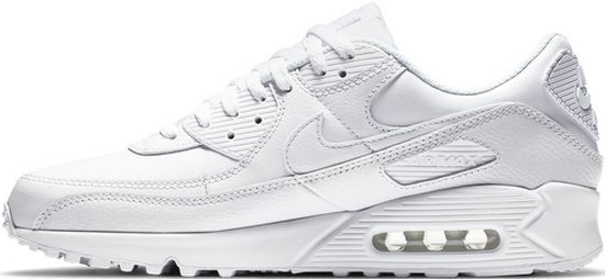 Nike Air Max 90 Leather Triple White Maat 42.5