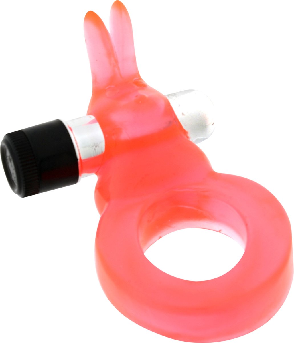 Seven Creations - Jelly Rabbit - Cockring - Rood - Ø 25 mm