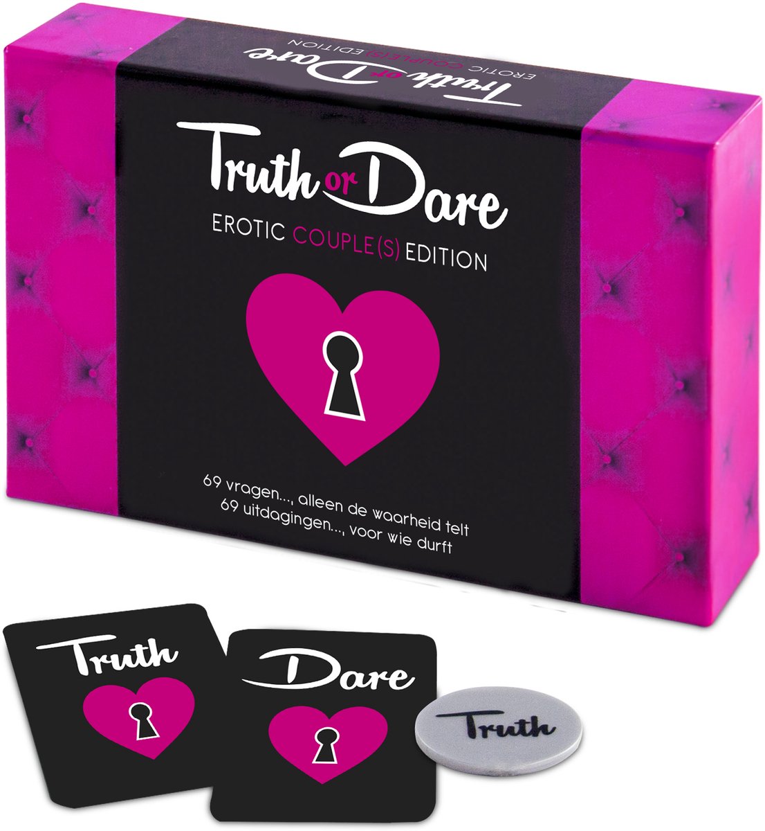 Tease & Please Truth or Dare - NL Roze - Erotische Bordspel