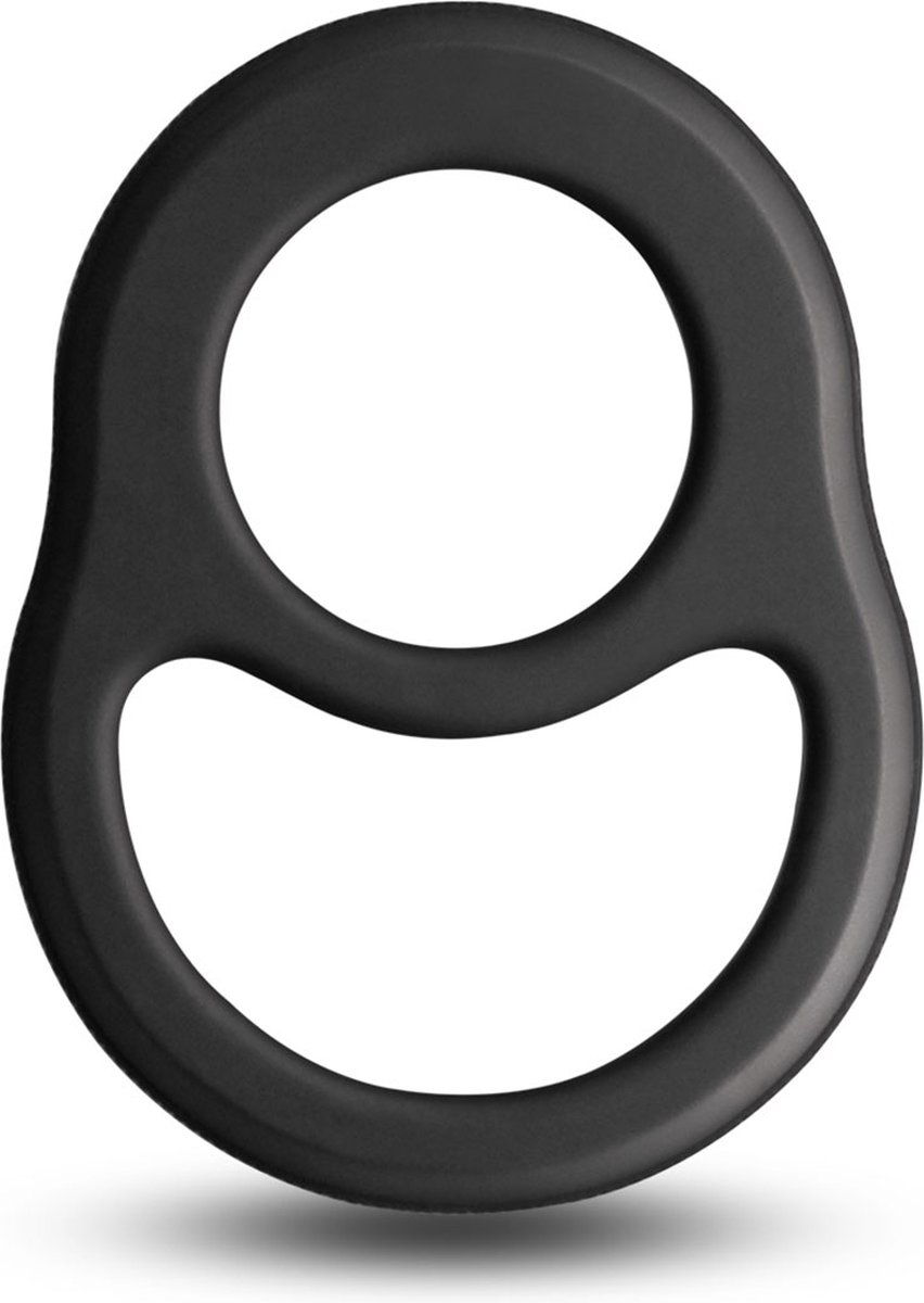Renegade - Cradle - Siliconen Cockring - Zwart