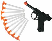 Ensemble de speelgoed Police /Soldats - pistolet avec fléchettes à ventouse - pour enfants - plastique
