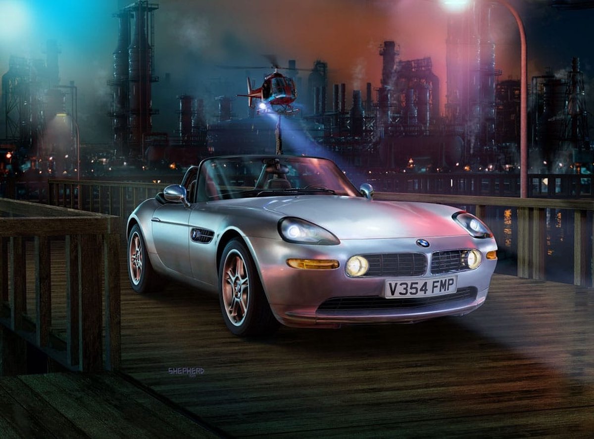 Revell Modelbouwpakket Auto - 05662 James Bond 007 - BMW Z8 - Geschenkset Plastic - 1:24 - Modelbouw — afbeelding 11