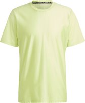 adidas Performance HIIT Workout 3-Stripes T-shirt - Heren - Groen- S