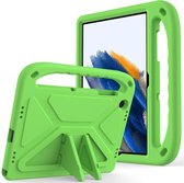 ShockProof Kids Case - Geschikt voor Samsung Galaxy Tab A9 Plus Hoesje - Groen