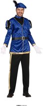 Pietenpakken | Blauwe Musketier Hulp Piet | Man | Maat 52-54 | Sinterklaas | Verkleedkleding