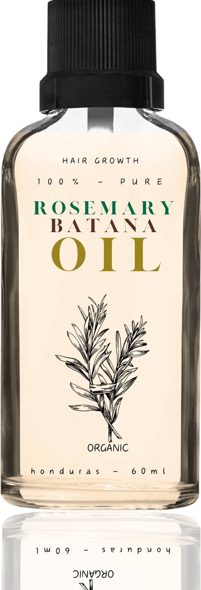 Mogicare haarolie - Rozemarijn Olie Voor In Het Haar - Batana oil - Rosemary Oil Hair Growth - Haarserum - Haaruitval - 100% Natuurlijk - 60ml