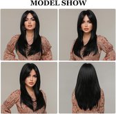 Vrouwen Natuurlijke Kijken Synthetische Pruiken - Women's Wigs -22,1 x 16,3 x 5,2 cm; 340 gram