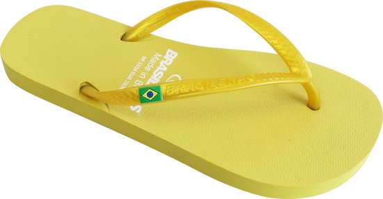 Brasileras Slippers dames- Geel- 36/37