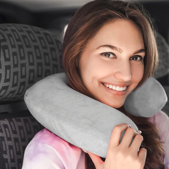 Coussin De Voyage En Mousse à Mémoire De Forme Medivana | Top Medical