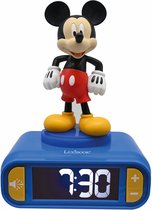 Réveil numérique avec veilleuse et effets sonores Mickey 3D