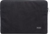 Bombata Universele Velvet Laptophoes Sleeve - 15.6 inch / 16 inch - Zwart