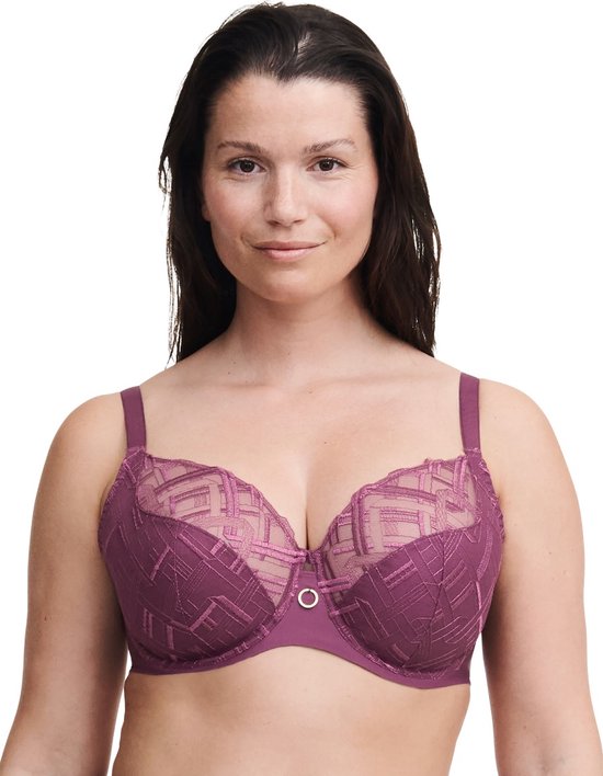 Chantelle BH GRAPHIC SUPPORT VERY COVERING C21S10-01y Tannin-90B
