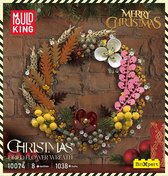 Mould King 10074 Kerstdecoratie De kleurrijke eucalyptuskrans