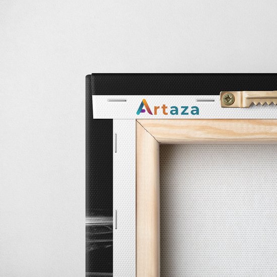 Artaza Tableau sur Toile Triptyque Femme Nue au Lit - Erotiek - Zwart Wit - 180x80 - Groot - Photo sur Toile - Impression sur Toile