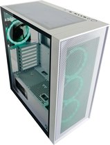 peta GamePC White Wanderer - AMD Ryzen 7 5700G - 16 Go - 500 Go SSD - Radeon RX Vega 8 - WiFi - Windows 11 Pro