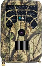 P&P Goods® Wildcamera met nachtzicht - Wildcamera voor buiten - 36 MP - 2.7k - waterdicht - 0.8 seconde trigger - 120º hoek