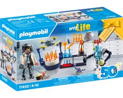 PLAYMOBIL Gift Set Onderzoekers met robots - 71450