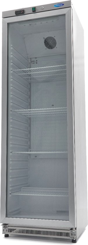 Twee -doorter koelkast, 28L 64L, met 3 planken en LED's, -27 ° C bij 13 ° C, 116 kWh/jaar, energie -efficiëntie van