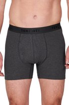 Ten Cate Basics shorty antra melee 2-pack voor Heren | Maat 3XL