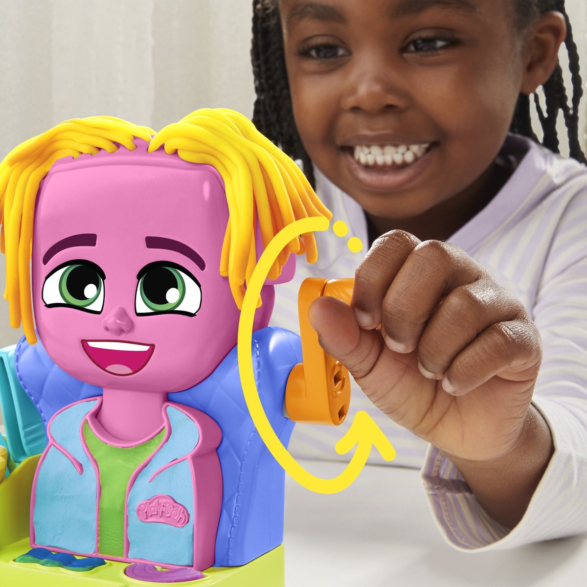 Play-Doh Haarsalon Speelset - Boetseerklei - Inclusief 6 Play-Doh potjes - Knutselen voor kinderen — afbeelding 18