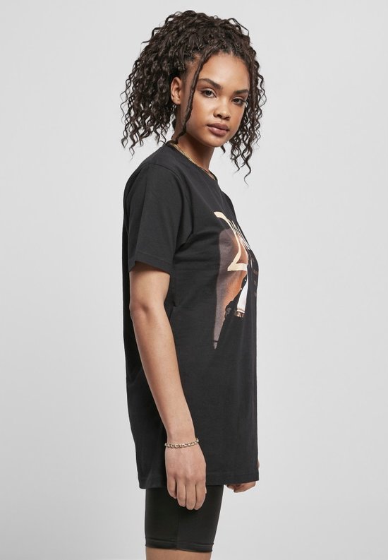 Mister Tee - T-shirt Femme Tupac Me Against The World Cover - 4XL - Zwart