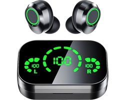 Otiume - Volledig Draadloze Oordopjes - HiFi Extra Bass geluid - Touch bediening - Draadloze Oortjes - Zweet- en regenbestendig - Sport oortjes - Bluetooth