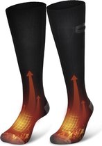 Happyment Elektrische sokken PRO - 3 standen - Zwart - Unisex - Warme thermosokken - Maat 37 t/m 44