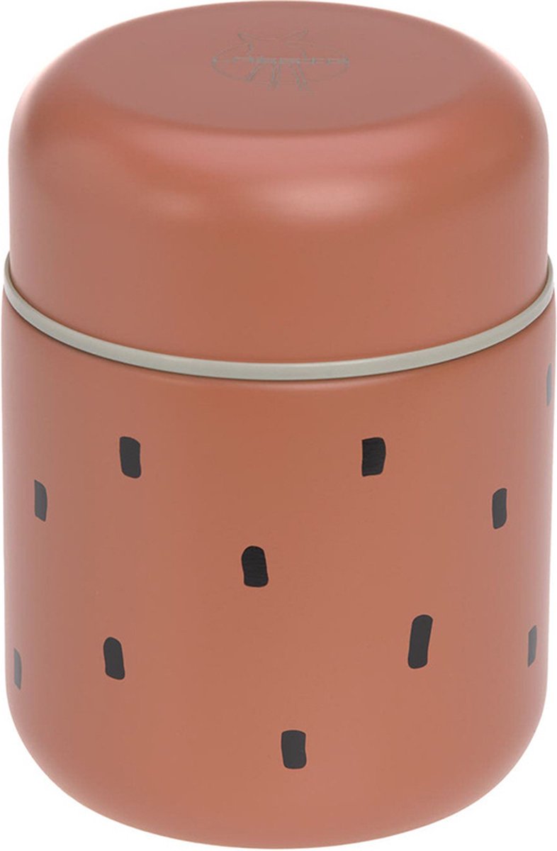 Lässig Food Jar (isothermisch bewaarpotje voor babyvoeding) Medium - Caramel